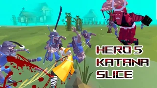 image of gameprix hero5 katana slice game